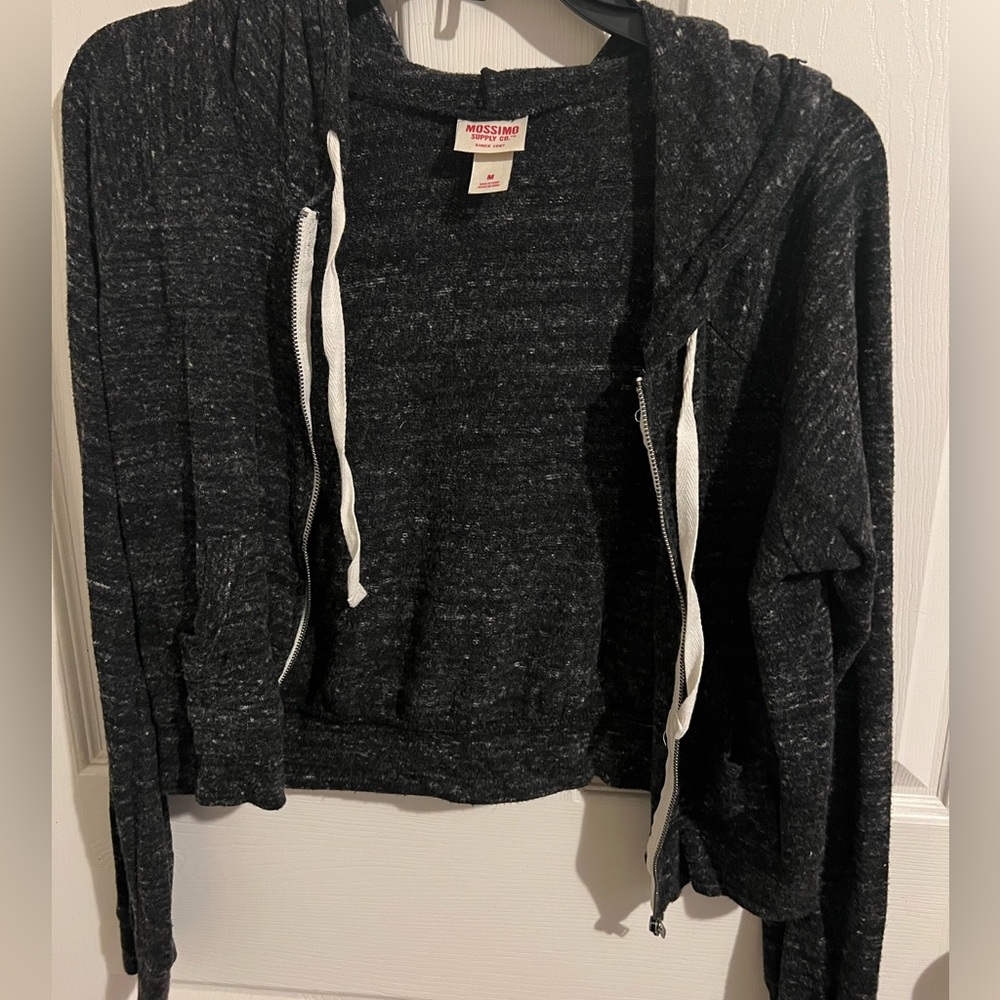 Women’s crop zip